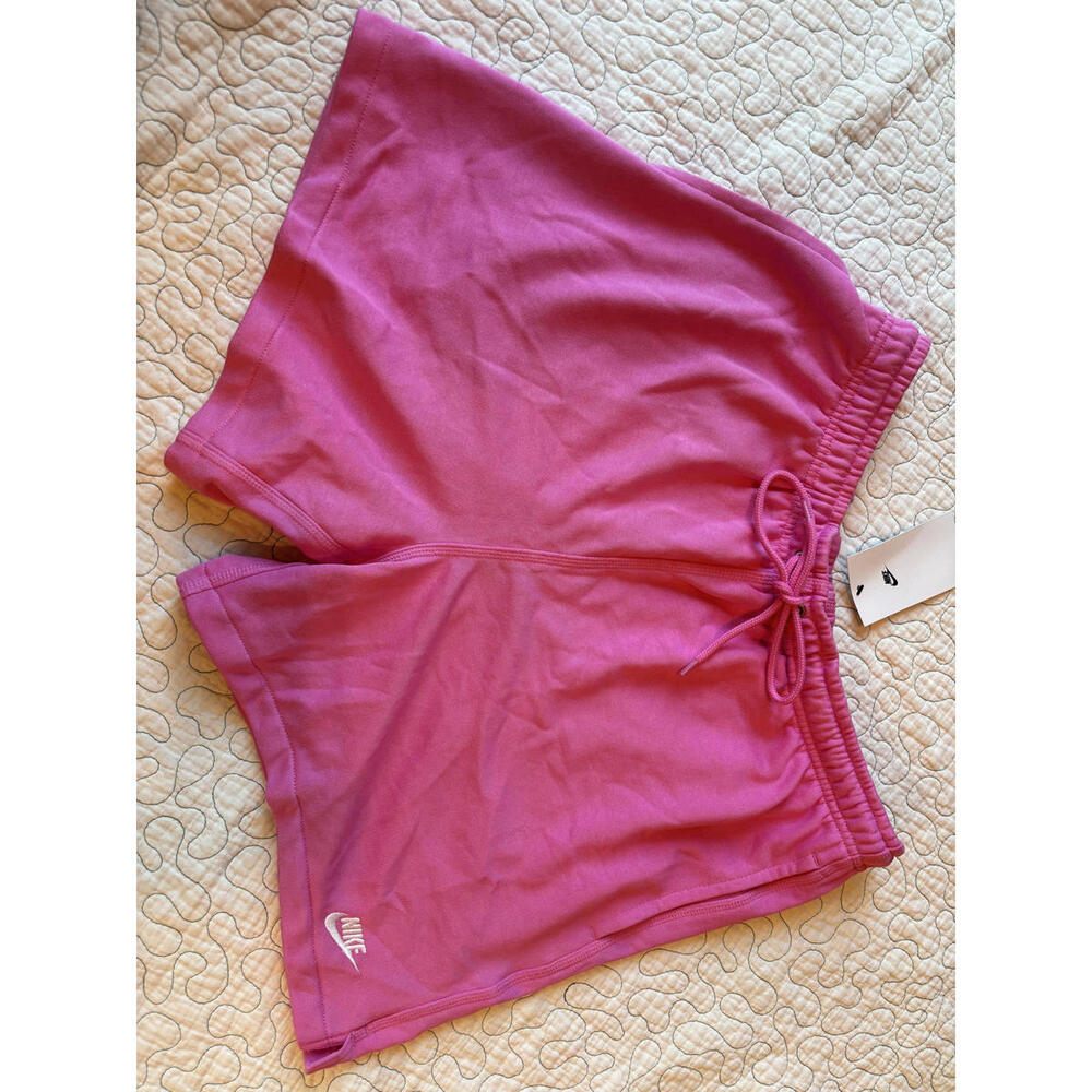 Nike Mens Shorts Pink Standard Fit Size Medium Above Knee Length‎
